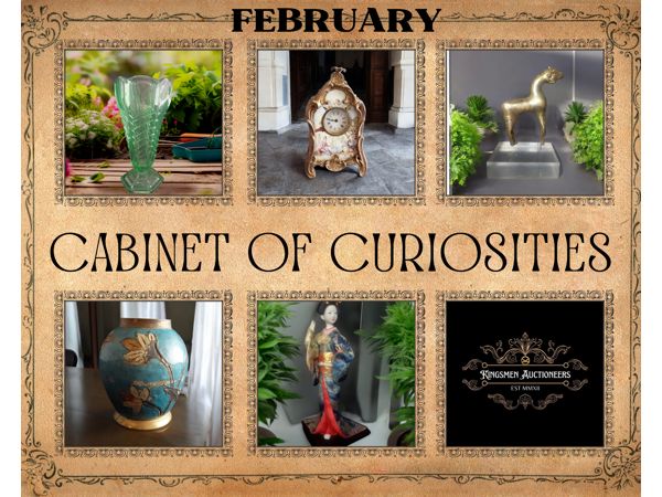 February Cabinet of Curiosities Auction